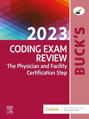 cover image of Buck's 2023 Coding Exam Review--E-Book